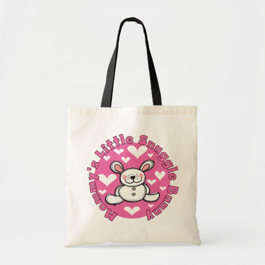Weinig van de mama nestelt zich Konijntje Tote Bag (Voorkant)