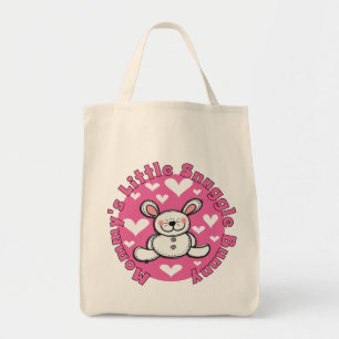 Weinig van de mama nestelt zich Konijntje Tote Bag