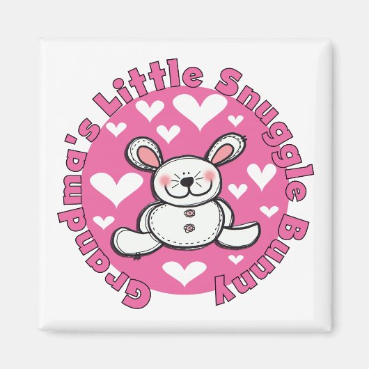 Weinig van de oma nestelt zich Konijntje Magneet (Voorkant)