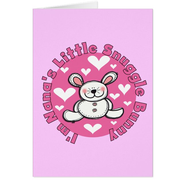 Weinig van Nana nestelt zich Konijntje (Voorkant)