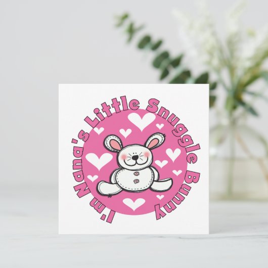 Weinig van Nana nestelt zich Konijntje (Staand voorkant)