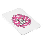 Weinig van Nana nestelt zich Konijntje Magneet (Rechterzijde)