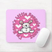 Weinig van Nana nestelt zich Konijntje Muismat (Met muis)