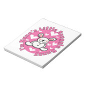 Weinig van Nana nestelt zich Konijntje Notitieblok (Linkerzijde)