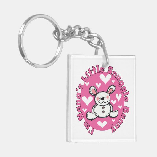 Weinig van Nana nestelt zich Konijntje Sleutelhanger (Voorkant Links)