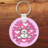 Weinig van Nana nestelt zich Konijntje Sleutelhanger (Voorkant)