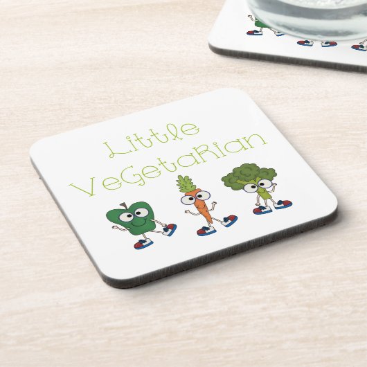 Weinig Vegetariër Bier Onderzetter (Linkerzijde)