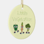 Weinig Vegetariër Keramisch Ornament (Rechts)