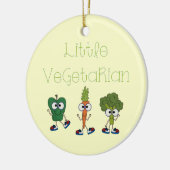 Weinig Vegetariër Keramisch Ornament (Links)