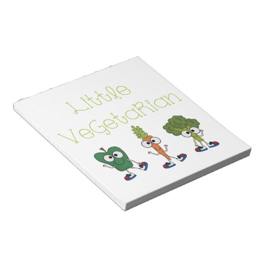 Weinig Vegetariër Notitieblok (Schuin)