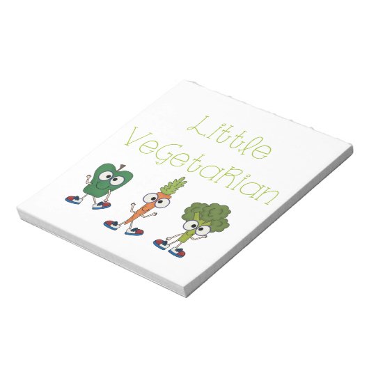 Weinig Vegetariër Notitieblok (Linkerzijde)