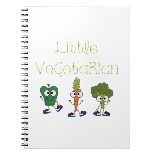 Weinig Vegetariër Notitieboek (Voorkant)