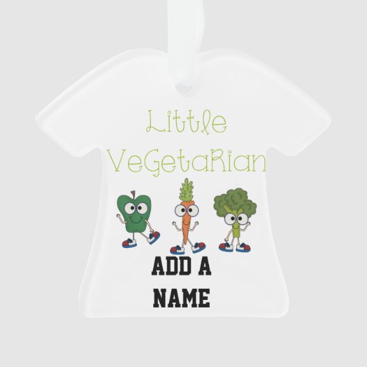 Weinig Vegetariër Ornament (voorkant)