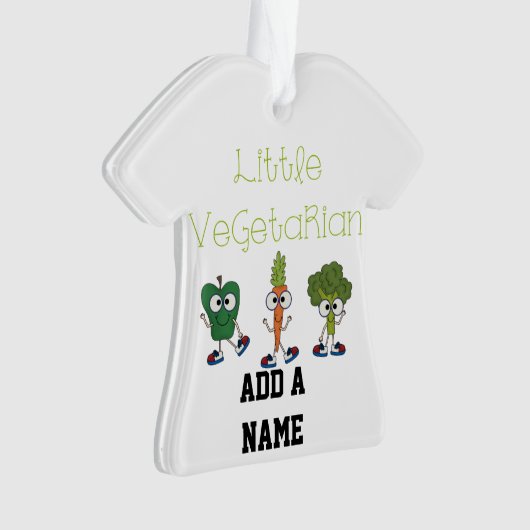 Weinig Vegetariër Ornament (voorkant)