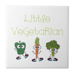 Weinig Vegetariër Tegeltje
