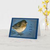 Weinig Vogeltje vertelde me… Gelukwensen! Art. Kaart (Gele Bloem)