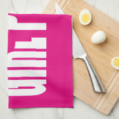 Weinig vrouwen bewegen - Meiskracht Theedoek (Quarter Fold)