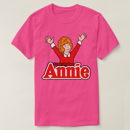 Weinig Weeskind Annie 1 T-shirt (Design voorkant)