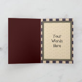 Weinig wenskaart van de Verjaardag van de Aap Kaart (Binnen)