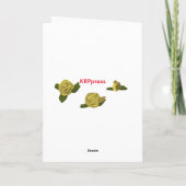 Weinig Wenskaart van de Verjaardag van de Engel Kaart (Achterkant)