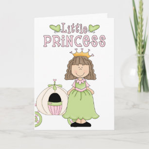 Weinig Wenskaart van de Verjaardag van de Prinses Kaart