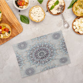 Weinig witte bloemen gevallen naar het platteland theedoek