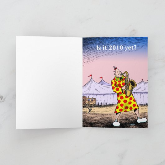 Weinig Zippy Kerstkaart Feestdagen Kaart (Binnen)