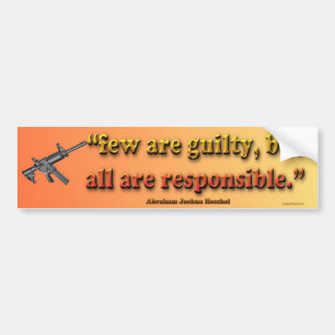 weinigen zijn schuldig... bumpersticker