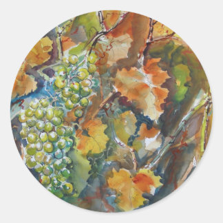 Weinreben Ronde Sticker