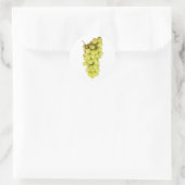 Weintrauben grapes ronde sticker (Tas)