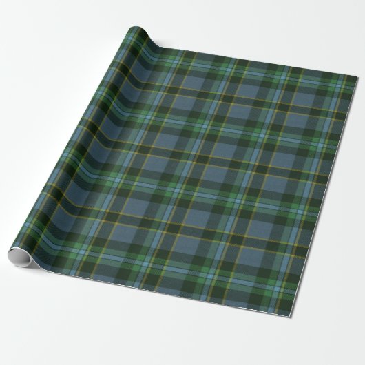 Weir Ancient Original Scottish Tartan Cadeaupapier (Uitgerold)