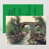 Weir Bridge Killarney Stenen Brug Kaart (Voorkant / Achterkant)