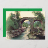Weir Bridge Killarney Stone Bridge Kaart (Voorkant / Achterkant)