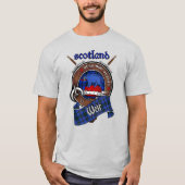 Weir Clan Badge w/Swords T-shirt (Voorkant)