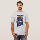 Weir Clan Badge w/Swords T-shirt (Voorkant volledig)