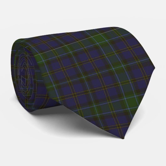 Weir Clan Tartan Stropdas (Opgerold)