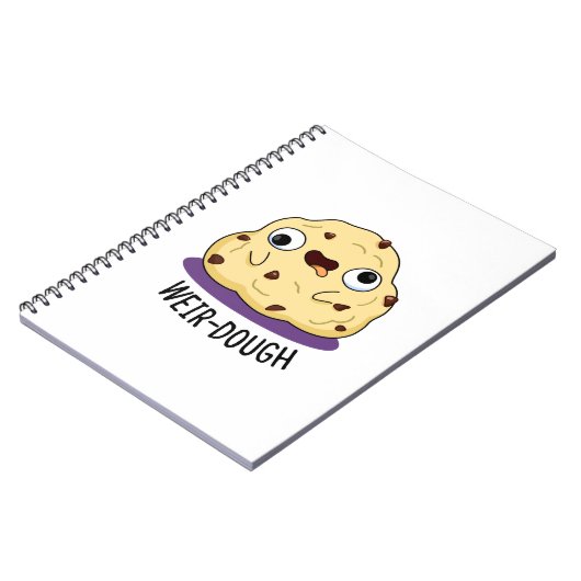 Weir-Dough Grappige Bakdeeg Stunt Notitieboek (Linkerzijde)