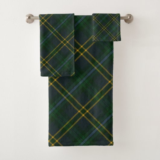 Weir Modern Original Scottish Tartan Bad Handdoek (Insitu)