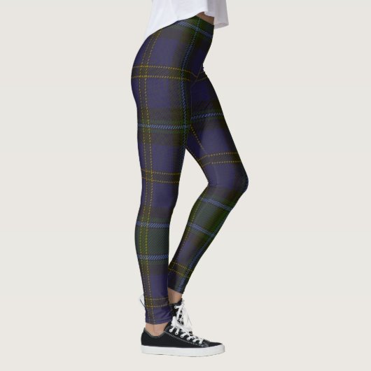 Weir Tartan Clan Plaid Leggings (Rechts)