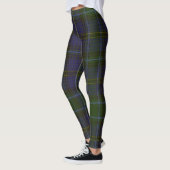 Weir Tartan Clan Plaid Leggings (Links)