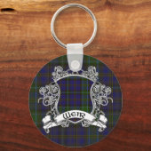Weir Tartan Shield Sleutelhanger (Voorkant)
