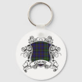 Weir Tartan Shield Sleutelhanger (Voorkant)