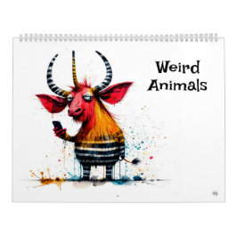 Weird Animals Art Calendar Kalender