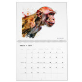 Weird Animals Art Calendar Kalender (Mar 2027)