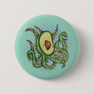 Weird Avocado Ronde Button 5,7 Cm