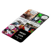 WEIRD CAT-VOORRADEN MAGNEET (Linkerzijde)