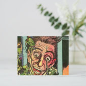 Weird Chills Comic book Briefkaart (Staand voorkant)