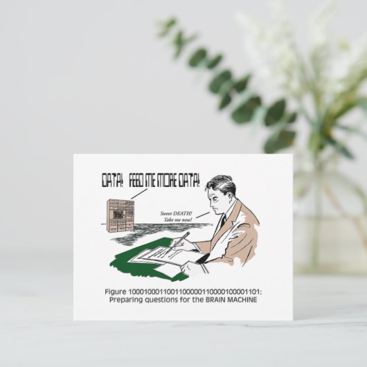 Weird Clip Art #2 Briefkaart (Staand voorkant)