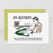 Weird Clip Art #2 Briefkaart (Voorkant / Achterkant)