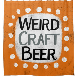Weird Craft Beer Douchegordijn